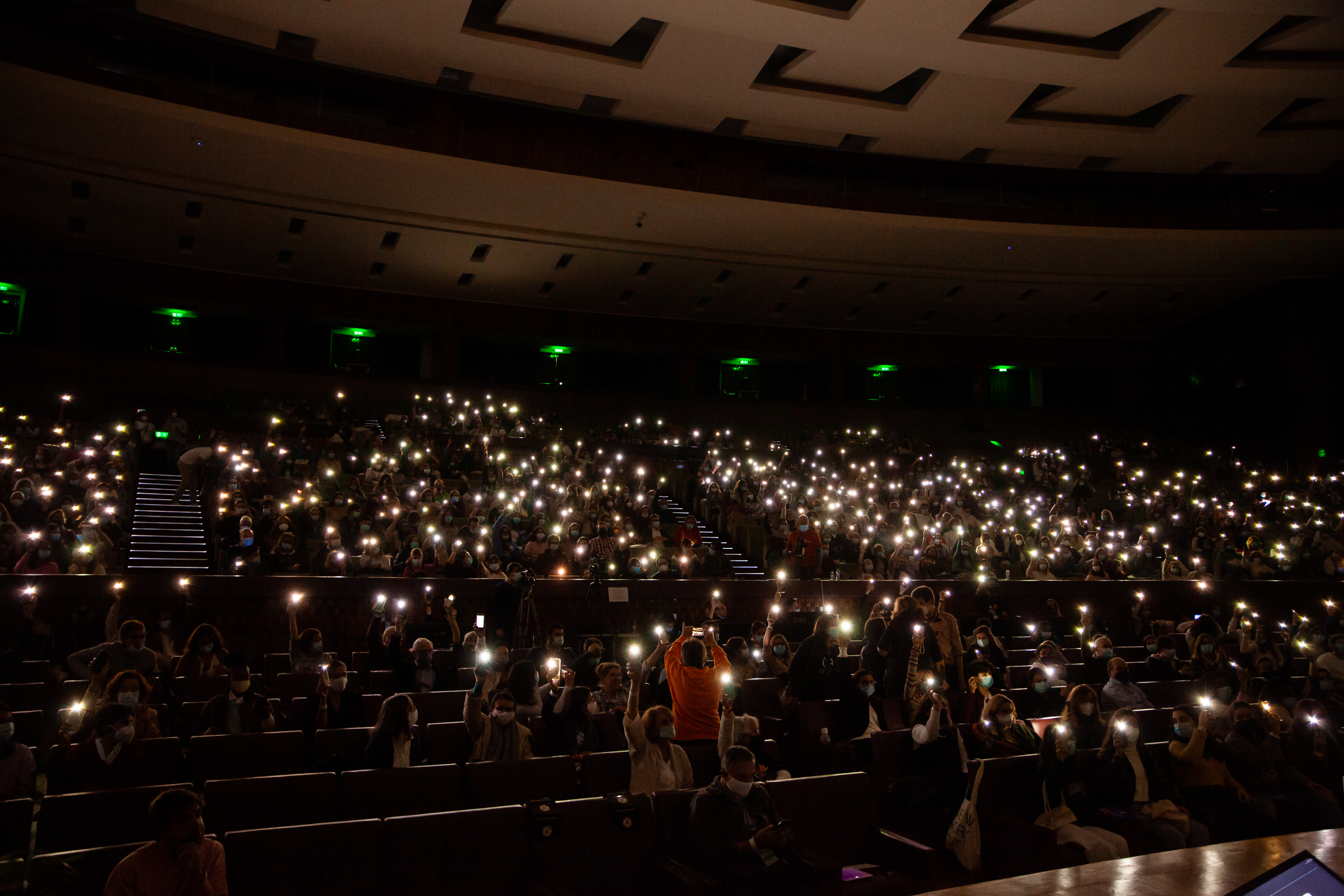 Ambiente na Aula Magna